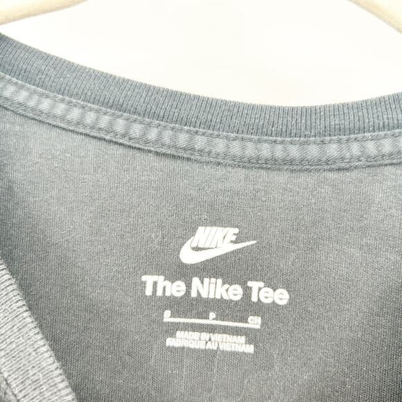 Nike Mens Streetwear The Future Is Air Swoosh Logo Graphic T-Shirt Size S Black - Picture 4 of 7